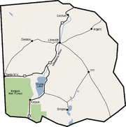 The county is in the southeastern region of Oregon, bordered to the west by Moloch County