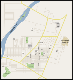 Libreville city map