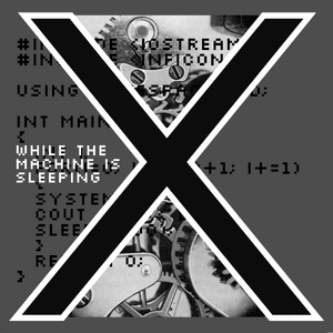 While the Machine is sleeping cover